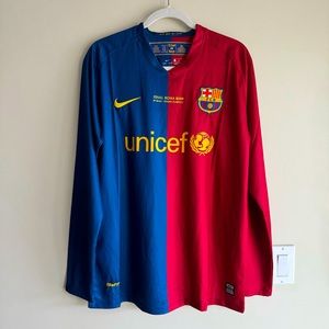 Vintage Barcelona Messi jersey. Size large men’s.